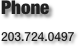Phone 203.724.0497